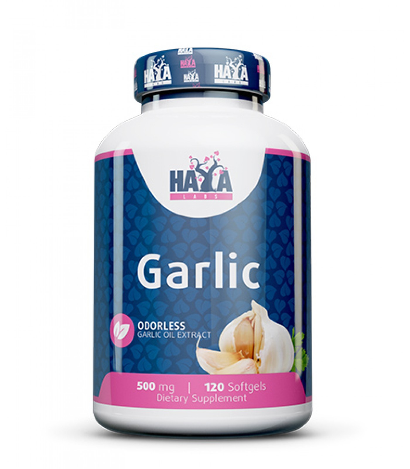 Haya Labs - Odorless Garlic 500mg / 120 softgels